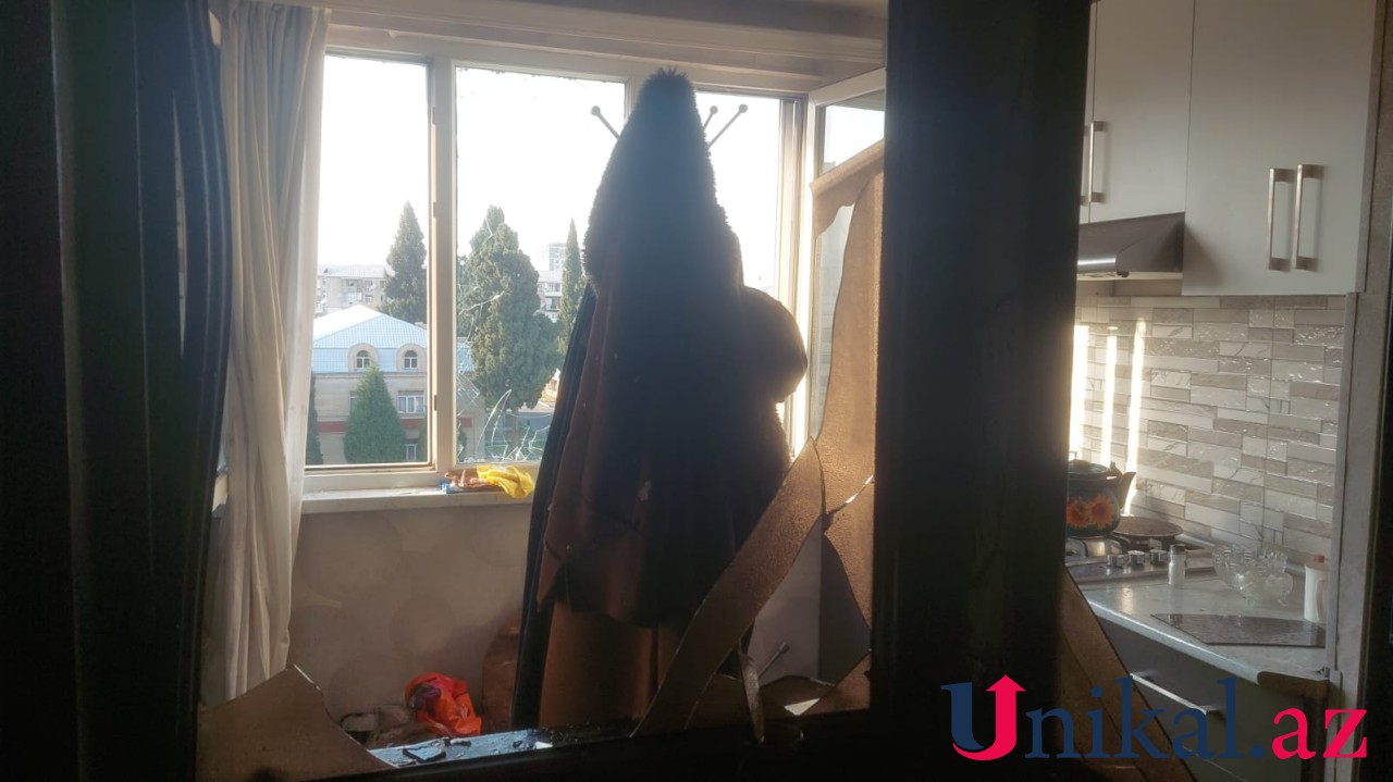 Gəncədəki partlayışda xəsarət alan şəxsin son durumu - YENİLƏNİB (FOTOLAR)